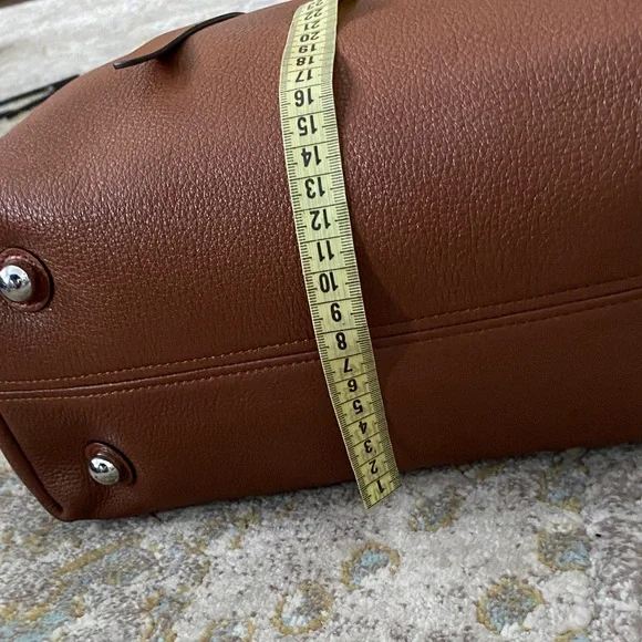 Rebecca Minkoff Brown Leather Tote Bag - Picture 7 of 15